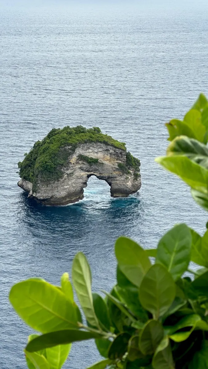 Rock arch formation
